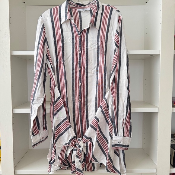 L’ACADEMIE Cloudline Dress in Wide Stripe - Picture 5 of 9